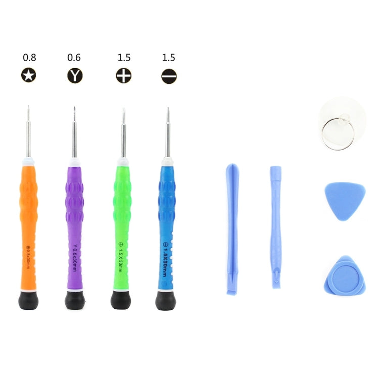 JIAFA JF-612-1 Set di strumenti di riparazione 9 in 1 per iPhone / Samsung, JF-612-1 JIAFA JF-612-1 Set di strumenti di riparazione 9 in 1 per iPhone / Samsung, JF-612-1